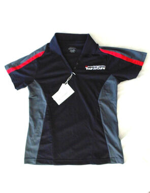 Retro NWT Diabetes Cure Sports Jersey Henley Top Womens M Extreme Performance